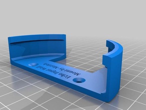 echo-input-Wand-Berg 3d drucken 3d print model - Mito3D