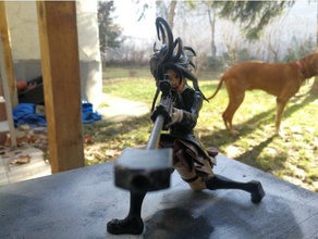 sniper girl animetallkozaki ysuke sculptures 3d print model - Mito3D