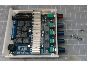 enclosure knacro tpa3116 electronics 3d print model - Mito3D