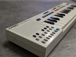 casio pt-20-Batterie-Tür Musik synth synthesizer 3d print model - Mito3D