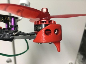 protector de motor drone rc vehículos los drones carreras x5r 3d print model - Mito3D