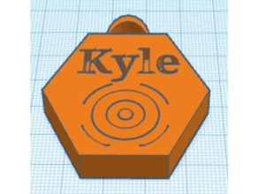 backpack tag keychains 3d print model - Mito3D