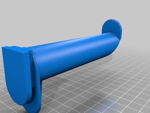 filler remix 25mm diameter 3d printer parts filament spool holder grilon3 nth plastar printalot 3d print model - Mito3D