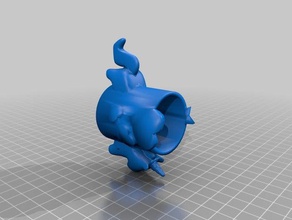 unicorn cup 3d la stampante accessori 3d print model - Mito3D