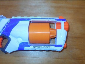 strongarm 9-dart cerradura de cilindro juguete juego accesorios 3d print model - Mito3D