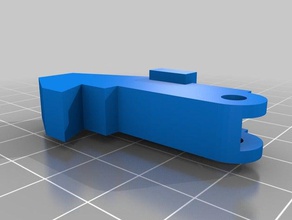 attic hatch latch replacement parts 3d print model - Mito3D