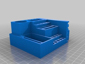 printer tool holder holders boxes 3d print model - Mito3D