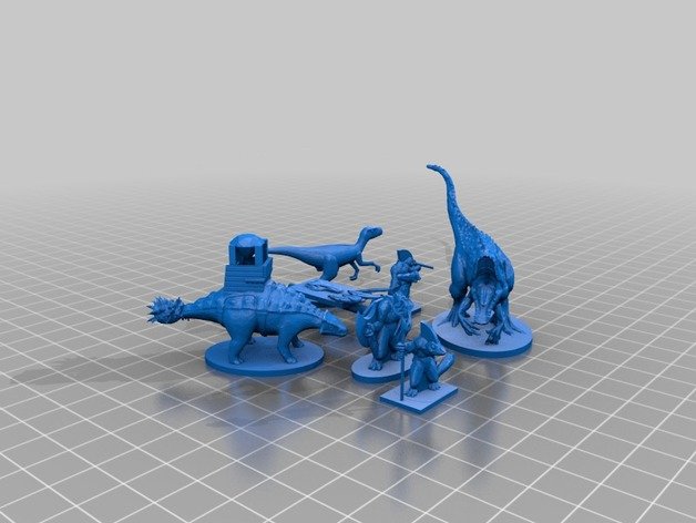 lizardmen risk&reg army games board game lizardfolk lizards seraphon 3D print model - Mito3D