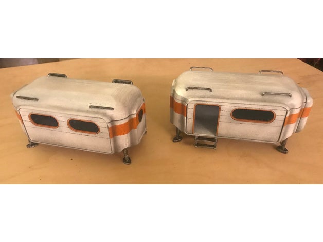 fallout 4 office pod wasteland warfare buildings structures 3D print model - Mito3D