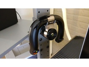 jerker xbox wireless speed wheel holder organization ikea hack microsoft mount steering 360 3d print model - Mito3D
