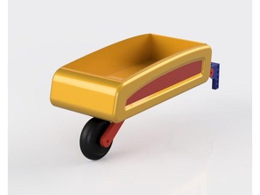 allstate römork klasik vücut rc araç paletli ölçek 3d print model - Mito3D