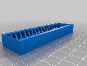 cr 2032 batterie de la boîte organisation 3d print model - Mito3D