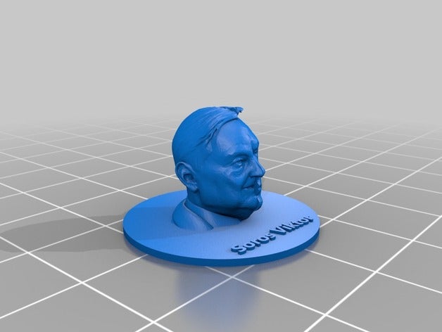 soros viktor people 3D print model - Mito3D