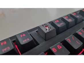 cherry mx personalizável com retroiluminação chave organização alfa alfa97 teclado mecânico mudar 3d print model - Mito3D