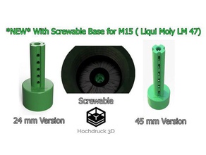 graxa de rolamento packer, a liqui moly lm 47 3 d impressão lm8uu lmlandwehr lmu8 lubrificante parafuso 3d print model - Mito3D