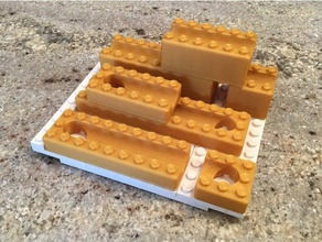 lego compatible marbre exécuter 11mm pachinko boules creux la construction les jouets le de machine piste 3d print model - Mito3D
