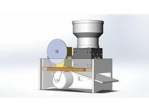 diy-mini-Zerkleinerer-Rahmen Teile 3d print model - Mito3D