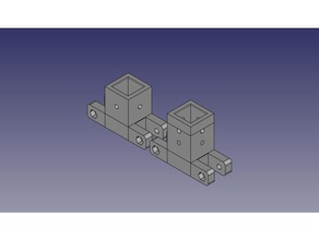 axe vslot chariot de noyau xy 3d l'imprimante pièces 30x30 alluminium profil Impression L'imprimante 3d print model - Mito3D