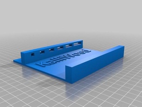 halter titular de f&uumlr stechbeitel chiselbahco 424p-s6 ferramenta os titulares caixas 3d print model - Mito3D