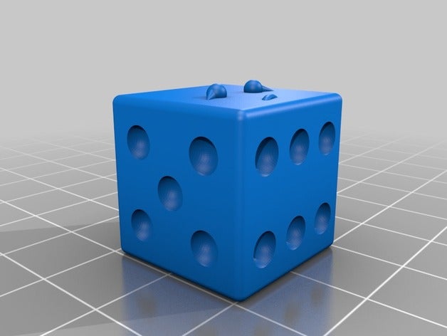 mutsuz ölmek zar 3D print model - Mito3D