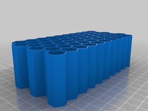 honeycomb customized 3d print model - Mito3D