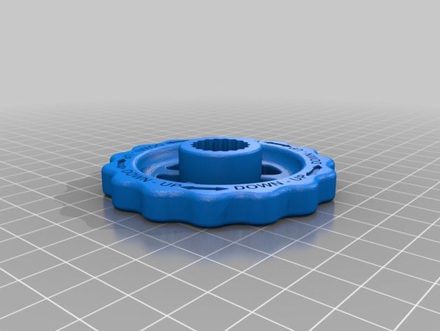 alfawise u20 slip letto di livellamento ruote 3d la stampante accessori 3D print model - Mito3D