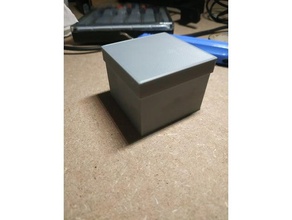 caixa porca do parafuso ferramenta os titulares caixas mini 3d print model - Mito3D