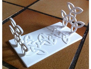 celtique stand décor l'art 3d print model - Mito3D