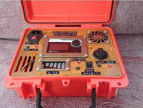toolkitrc m8 lipo chargeur champ de charge la boîte des véhicules chargement batterie radio contrôle toolkitrcm8 3d print model - Mito3D