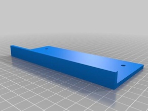 cabinet handle jig ikea tyda customizeable tools 3d print model - Mito3D