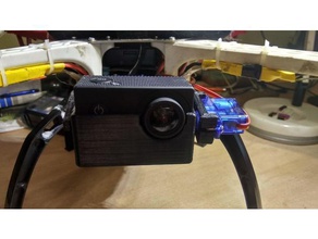 sj400 servo gimbal dji In f450 kamera sj4000 mount 3d print model - Mito3D