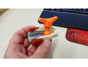ball valve 14 cut teaching engineering 3d print model - Mito3D