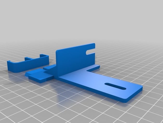 anycubic 4max-filament-Kabel Halter clip 3d Drucker Zubehör 3D print model - Mito3D