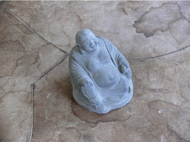 piccola statua di buddha sculture 3D print model - Mito3D