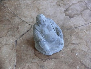 piccola statua di buddha sculture 3d print model - Mito3D
