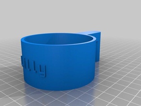 pet food scoop lilly pets customized 3d print model - Mito3D