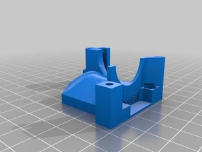 pas de dyson port extrudeuse couverture 3d l'imprimante pièces l'ours bondtech bmg 3d print model - Mito3D