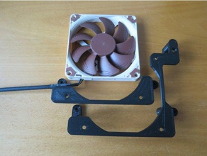 anycubic i3 mega placa base del ventilador noctua 92x14 3d de la impresora partes 3d print model - Mito3D