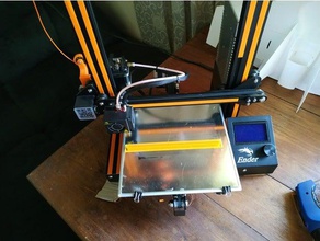 ender 3 tampa profil 3d de l'imprimante pièces 3d print model - Mito3D