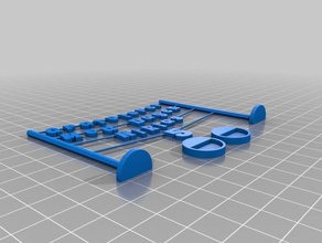 niklas bursdag i segni loghi personalizzato 3d print model - Mito3D