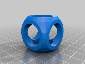 prive cube 3d l'impression 3d print model - Mito3D