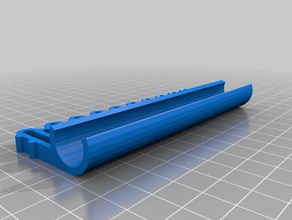mi personalizados calcetín clips de secado rack2 reemplazo partes 3d print model - Mito3D