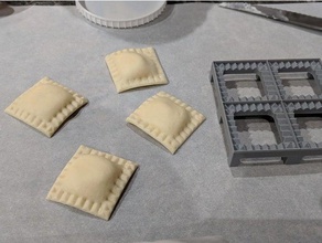 ninemi luisa ravioli basın mutfak yemek makarna 3d print model - Mito3D