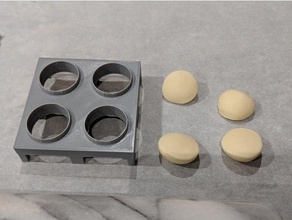 nonna nikki anolini press kitchen dining pasta ravioli 3d print model - Mito3D