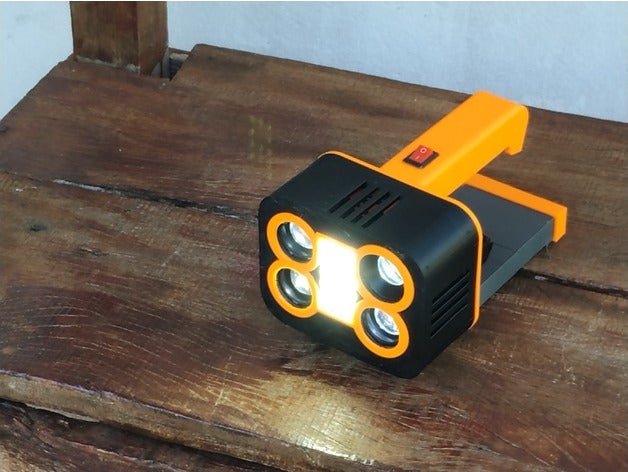 lanterna tatica personalizada hobby 3D print model - Mito3D