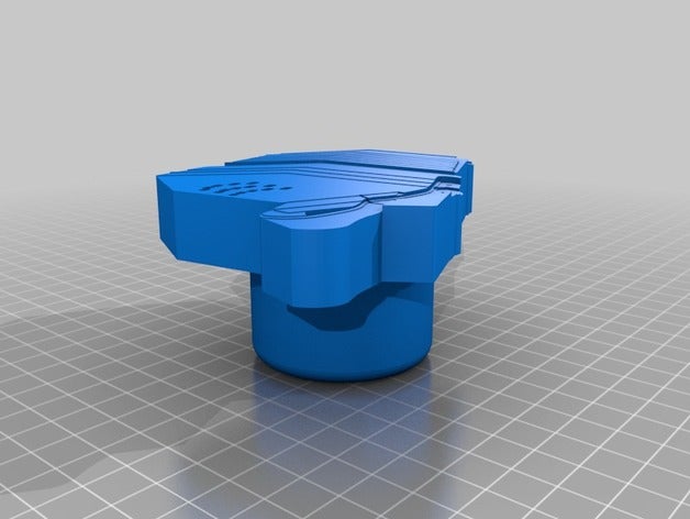 concertina punch herramientas de cuero cupones sello cera 3D print model - Mito3D