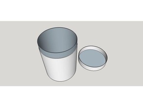 1 lb coffee can organization 3d print model - Mito3D