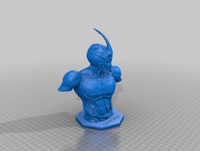 guyver busto modelos 3d print model - Mito3D