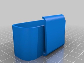 blackweb battery accessoriesdust cover- cap belt clip mobile phone 3d print model - Mito3D