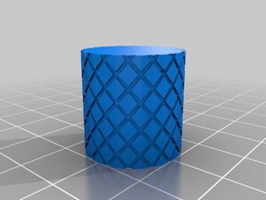 meu personalizados porca hexagonal botão ferramentas 3d print model - Mito3D